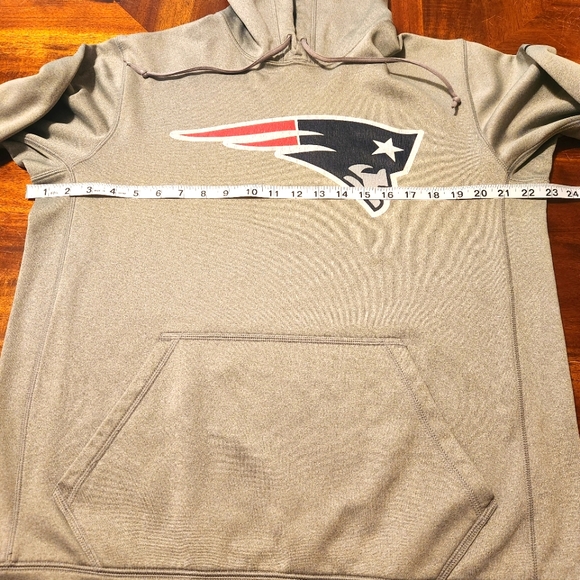 New England Patriots NFL Hoodie Size Medium Nike Therma Fit - Picture 5 of 10